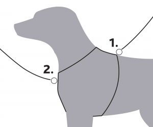 Kameraad microscopisch het formulier Trixie Tuig Voor Hond Premium Y-tuig Voor Hond Rood slechts € 13,79 voor  55-70x2 Cm.