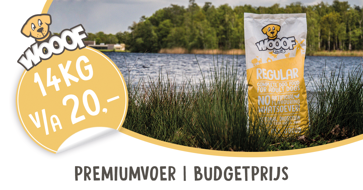 wooof geperst hondenvoer