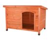 Trixie Natura Hondenhok Classic Met Plat Dak Bruin