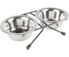Trixie Voer / Waterbak-set Rvs / Metaal