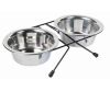 Trixie Voer / Waterbak-set Rvs / Metaal