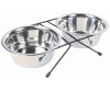 Trixie Voer / Waterbak-set Rvs / Metaal