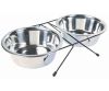 Trixie Voer / Waterbak-set Rvs / Metaal