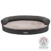 Trixie Vital Sofa Bendson Orthopedisch Ovaal Donkergrijs / Lichtgrijs