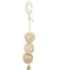 Trixie 3 Rotan Ballen Met Bel Aan Touw Naturel