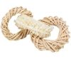 TRIXIE LUFFARING MET ROTAN-EN MAÏSBLAD RING NATUREL