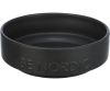 TRIXIE BE NORDIC VOERBAK HOND KERAMIEK / RUBBER ZWART