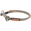 TRIXIE BE NORDIC HALSBAND VOOR HOND  HALF-SLIP LEER GRIJS