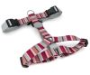 Morso Tuig Voor Hond H-tuig Voor Hond Gerecycled Skyline Rood / Roze