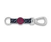 Morso Key Cord Sleutelhanger Gerecycled Power Flow Zwart