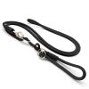 Morso Riem Retrieverlijn Voor Hond Hands Free Soft Rope Gerecycled Zwart