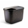 SAVIC KATTENBAK HOP IN MARBLE ZWART / GOUD