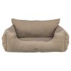 Trixie Autostoel Dubbel Taupe