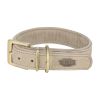Trixie Halsband Voor Hond  Pure Leer Lichtgrijs