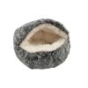 Croci Kattenmand Iglo Gemeleerd Zwart / Wit