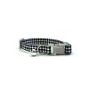 Happy Pet Tabby Patch Halsband Voor Kat  Ruit Zwart