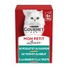 Gourmet Mon Petit Duo Vlees / Vis Kattenvoer