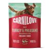 Carnilove Pouch Turkey / Pheasant / Raspberry Leaves Hondenvoer