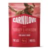 Carnilove Pouch Turkey / Venison / Strawberry Leaves Hondenvoer