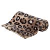 Trixie Hondendeken Leo Softpluche Panterprint Bruin