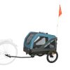 Trixie Fietskar Tot 45 Kg Blauw / Grijs