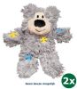 Kong Cat Softies Patchwork Bear Assorti