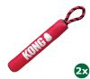 KONG SIGNATURE STICK MET TOUW ROOD / ZWART