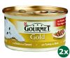 Gourmet Gold Fijne Hapjes Kalkoen / Eend Kattenvoer