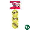 KONG SQUEAKAIR TENNISBAL GEEL MET PIEP