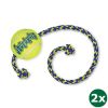 Kong Squeakair Bal Met Touw Geel / Blauw