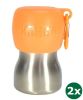 KONG H2O DRINKFLES RVS ORANJE