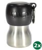 KONG H2O DRINKFLES RVS ZWART