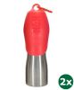 Kong H2o Drinkfles Rvs Rood