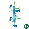 Kong Kickeroo Stickeroo Met Kreukgeluid En Catnip Blauw