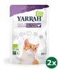 Yarrah Cat Biologische Filets Met Kalkoen In Saus Kattenvoer