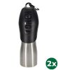 KONG H2O DRINKFLES RVS ZWART