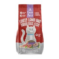 Easypets lovely lamb & fabulous fish senior  kattenvoer