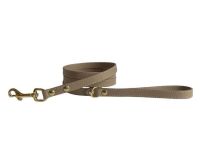 Sazzz hondenriem passion classic leer taupe