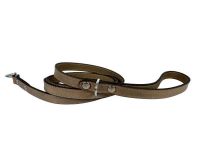 Sazzz hondenriem fearless vintage leer beige