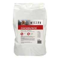 Millor premium extruded fresh adult chicken / rice hondenvoer