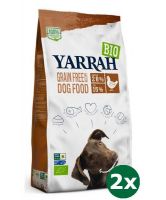 Yarrah dog biologische brokken graanvrij kip/vis hondenvoer